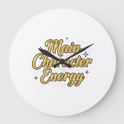 ViralVibes Collection ラージ壁時計 (正面)