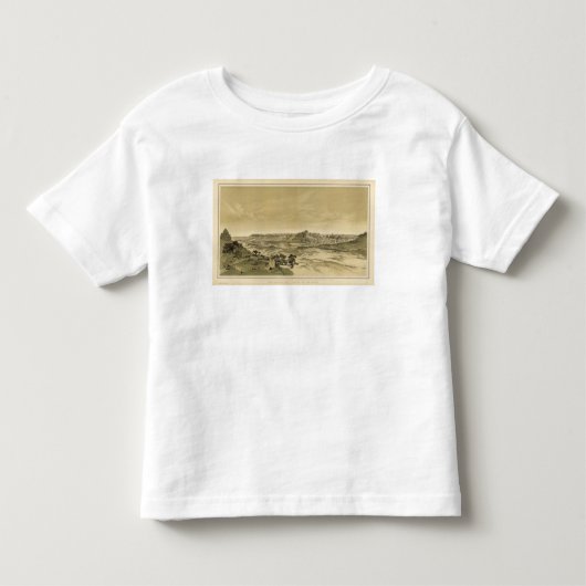 Virgenの寺院そしてタワー トドラーTシャツ (正面)