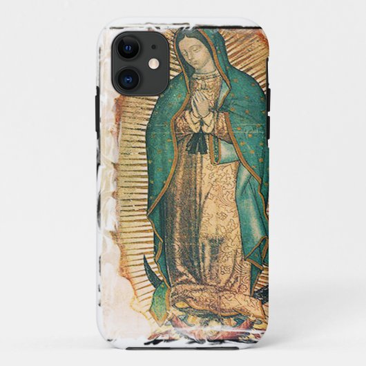 Virgen deグアダルペ(伝統的な) Case-Mate iPhoneケース (裏面)