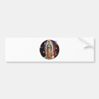 VIRGEN DEグアダルペUNIVERSO CUSTOMIZABLES バンパーステッカー
