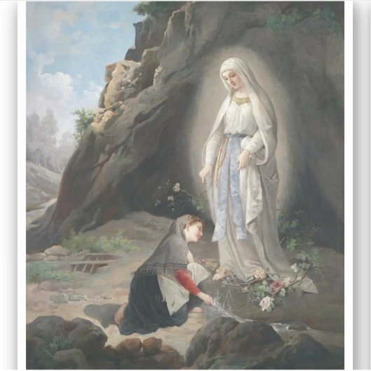 Virgen de Fátima シール (正面)