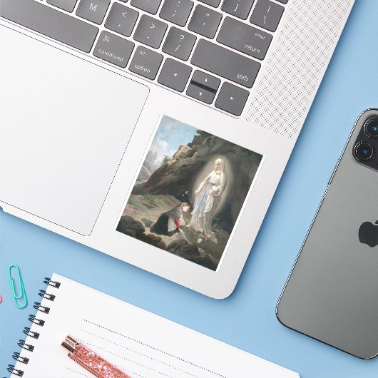 Virgen de Fátima シール (ノートパソコンとiPhone)