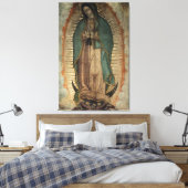 Virgen de Guadalupe キャンバスプリント (インサイチュ (寝室))
