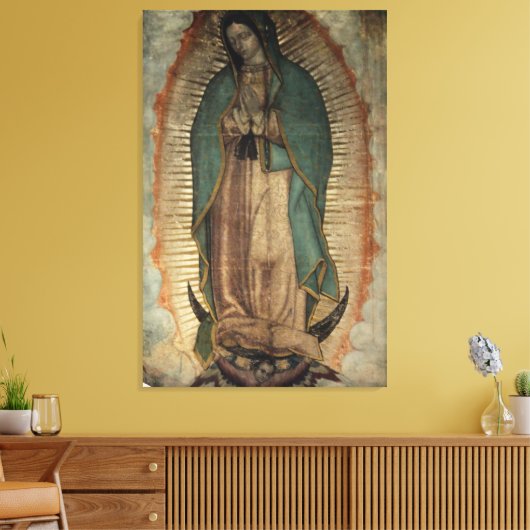 Virgen de Guadalupe キャンバスプリント (インサイチュ (リビング))