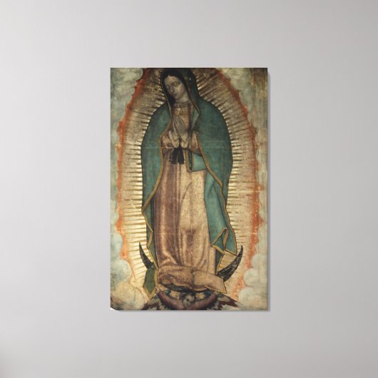 Virgen de Guadalupe キャンバスプリント (正面)