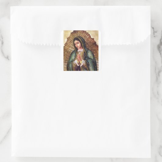 Virgen de Guadalupe スクエアシール (バッグ)