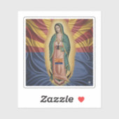 Virgen de Guadalupe - Arizona シール (シート)