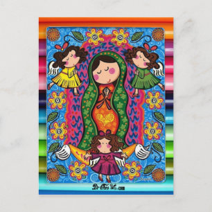VIRGEN DE GUADALUPE CARICATURA 05 CUSTOMIZABLE PRO ポストカード