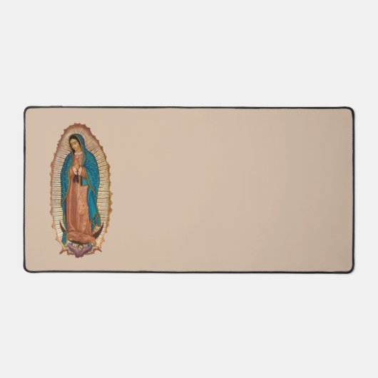 Virgen de Guadalupe - left hand side デスクマット (正面)
