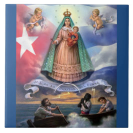 VIRGEN DE LA CARIDAD DEL COBRE、 タイル