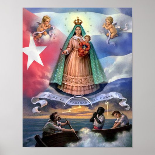 VIRGEN DE LA CARIDAD DEL COBRE ポスター (正面)