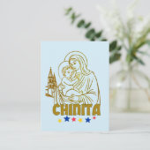 Virgen de la Chinita – ベネズエラ、マラカイボ島 ポストカード (スタンド正面)