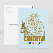 Virgen de la Chinita – ベネズエラ、マラカイボ島 ポストカード (正面/裏面)