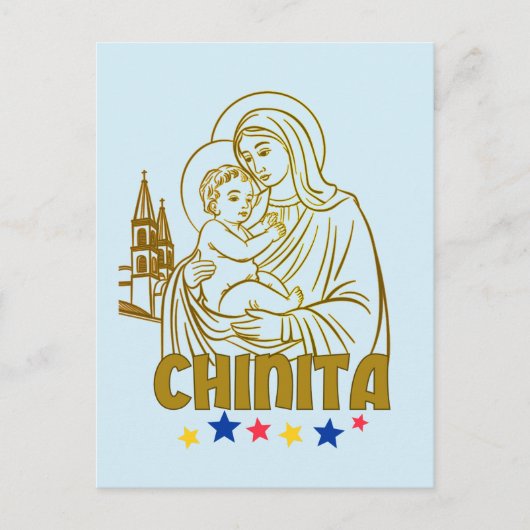 Virgen de la Chinita – ベネズエラ、マラカイボ島 ポストカード (正面)
