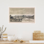 Virgen Grand Canyon Print by Dutton 1882 ポスター (キッチン)