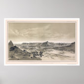 Virgen Grand Canyon Print by Dutton 1882 ポスター (正面)