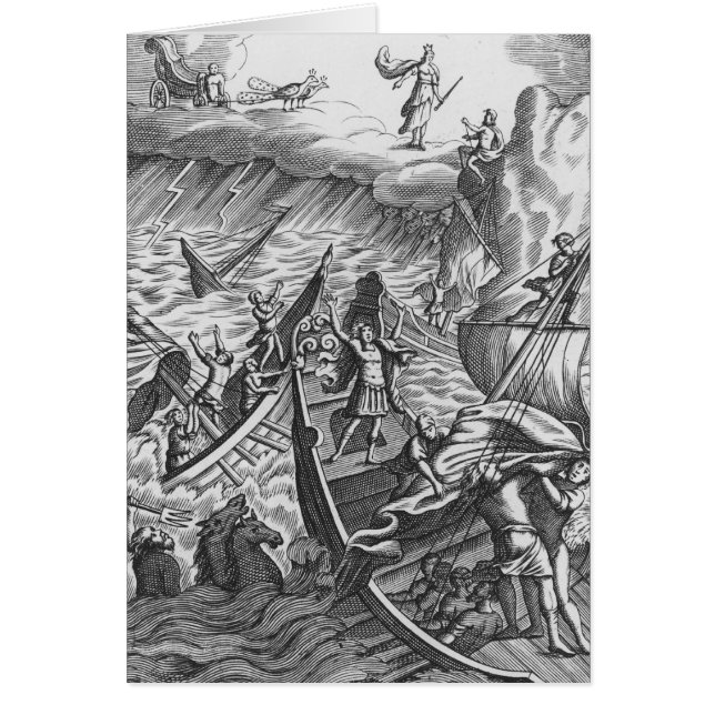 Virgil著「Aeneid」からのイラストレーション (正面)