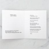 VIRGIN ADORING SLEEPING CHRIST CHILD  カード (内部)