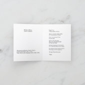 VIRGIN ADORING SLEEPING CHRIST CHILD  カード (内部)