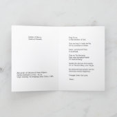 VIRGIN ADORING SLEEPING CHRIST CHILD  カード (内部)