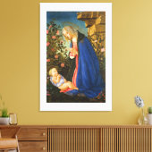 VIRGIN ADORING SLEEPING CHRIST CHILD  キャンバスプリント (インサイチュ (リビング))