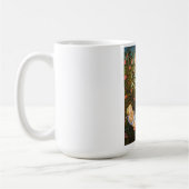 VIRGIN ADORING SLEEPING CHRIST CHILD コーヒーマグカップ (左)