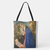 VIRGIN ADORING SLEEPING CHRIST CHILD  トートバッグ (裏面)