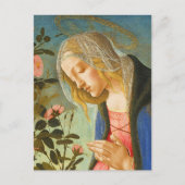 VIRGIN ADORING SLEEPING CHRIST CHILD ポストカード (正面)