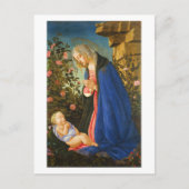 VIRGIN ADORING SLEEPING CHRIST CHILD  ポストカード (正面)