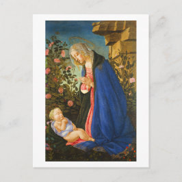 VIRGIN ADORING SLEEPING CHRIST CHILD  ポストカード