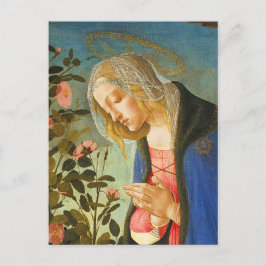 VIRGIN ADORING SLEEPING CHRIST CHILD  ポストカード