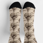 Virgin and Child in the Clouds ソックス (上部)