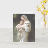 Virgin And Child L'Innocence Card カード (黄色い花)