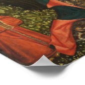 Virgin and Child on a Crescent Moon from Destna ポスター (角)