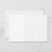 Virgin and Child Red Roses Catholic Baptism サンキューカード (裏面)