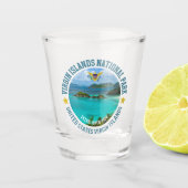 Virgin Islands National Park  ショットグラス (正面)