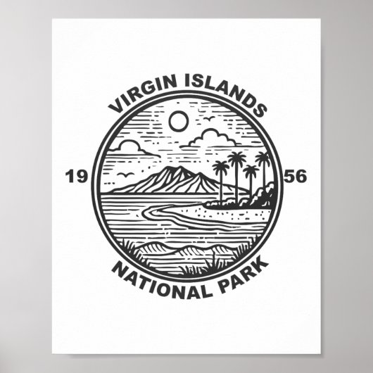 Virgin Islands National Park  ポスター (正面)