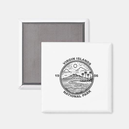 Virgin Islands National Park  マグネット (正面/裏面)