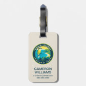 Virgin Islands National Park ラゲッジタグ (裏面縦)