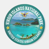 Virgin Islands National Park Est 1956 マグネット (正面)