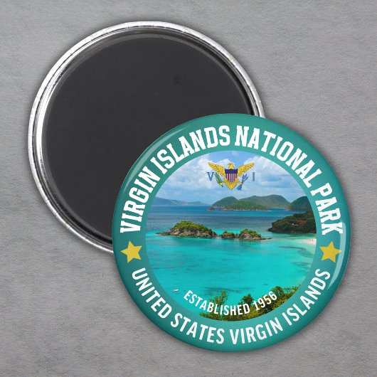 Virgin Islands National Park Est 1956 マグネット