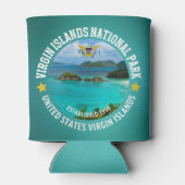 Virgin Islands National Park Est 1956 缶クーラー (裏面)