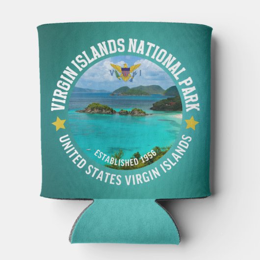 Virgin Islands National Park Est 1956 缶クーラー (裏面)