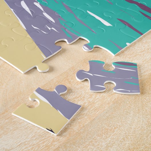 Virgin Islands National Park Trunk Bay Beach  ジグソーパズル (側面)