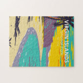 Virgin Islands National Park Trunk Bay Beach  ジグソーパズル (横)