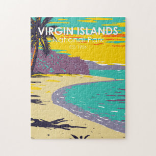 Virgin Islands National Park Trunk Bay Beach ジグソーパズル