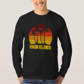 Virgin Islands St. John National Park Palm trees S Tシャツ (正面)
