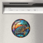 Virgin Islands Vacation Souvenir  マグネット (インサイチュ (食洗機))