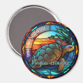 Virgin Islands Vacation Souvenir  マグネット (正面/裏面)