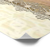 Virgin Madonna Mary with Child Jesus & Angels ポスター (角)